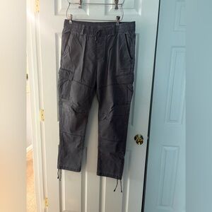 No Boundaries Charcoal Cargo Pants for Men